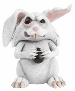 Ghostly Accents Frightening Designs Jacked Rabbit Horrornament