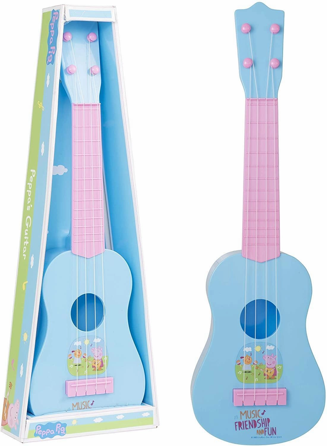 Stamina Bar Peppa's Guitar - Peppa Pig Acoustic Guitar