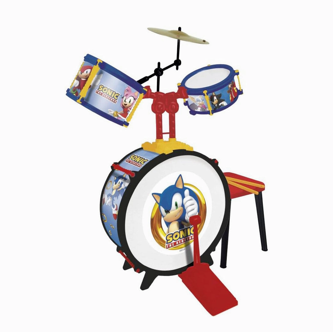 Arctic Expedition REIG Musical Sonic 3 Piece Drums Set