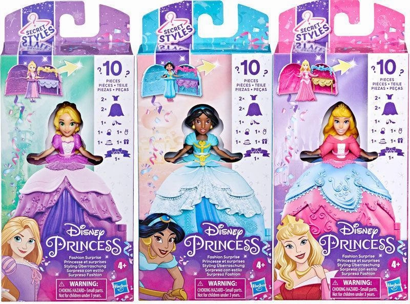 Content Creator Disney Princess Secret Styles Fashion Surprise - Assorted