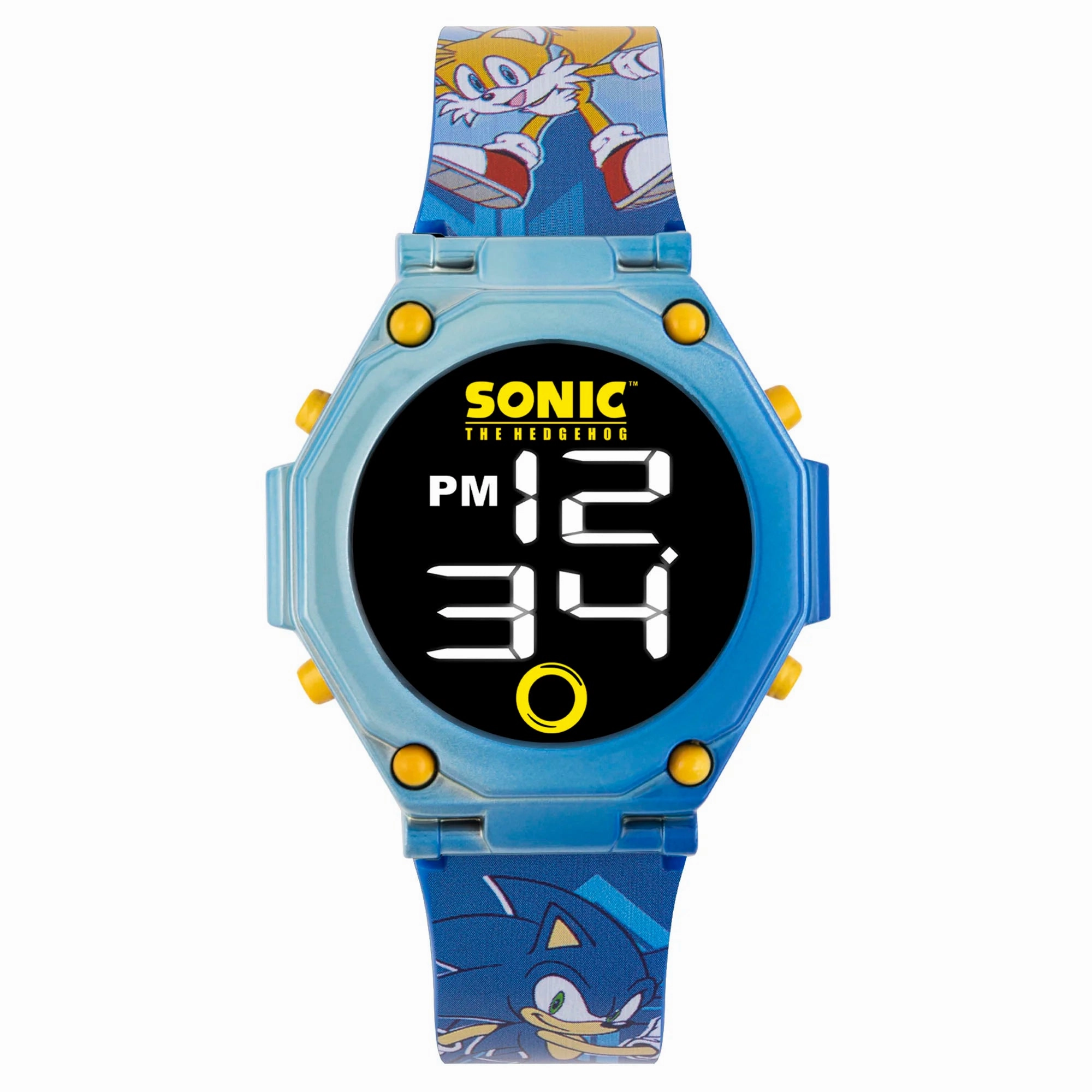 Sega Sonic the Hedgehog Character Print Digital Flashing Watch Market Analysis