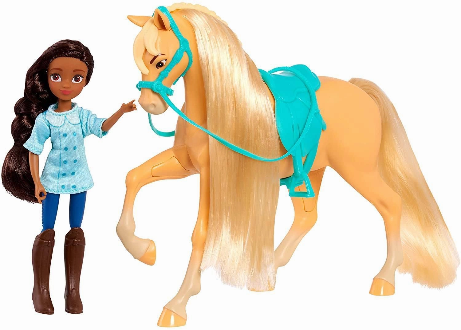 Viewer Participation Innumera DreamWorks Spirit Small Doll and Classic Horse - Pru & Chica Linda