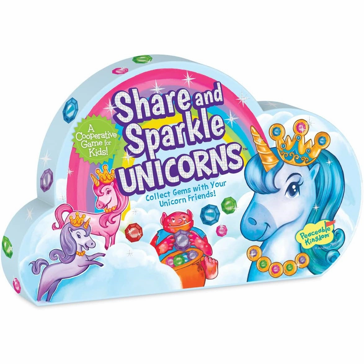 Share and Sparkle Unicorns Contentment Reach