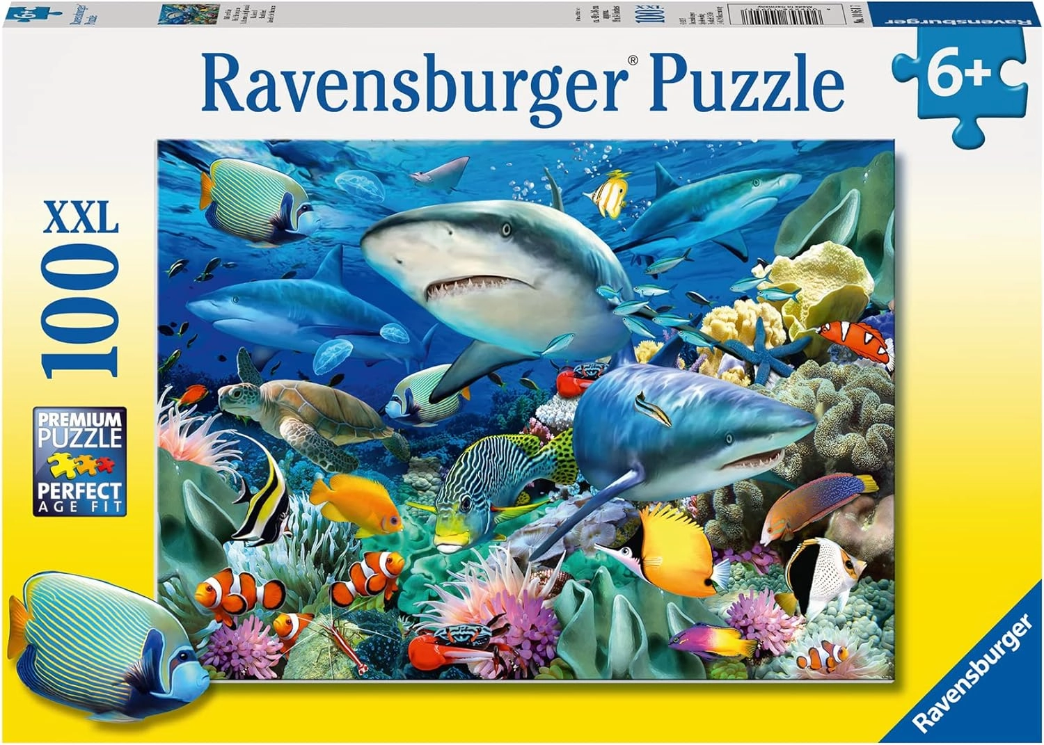 Shark Reef 100pc Puzzle Flame retardant Unicorn Pal