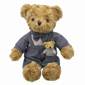 Tiny Pest The Puppet Company - Daddy Bear - Wilberry Plush 40cm