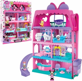Disney Minnie Mouse Bow-Tel Hotel Dollhouse Playset Community Service