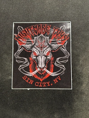 Sin City Sticker Spooky Decorations