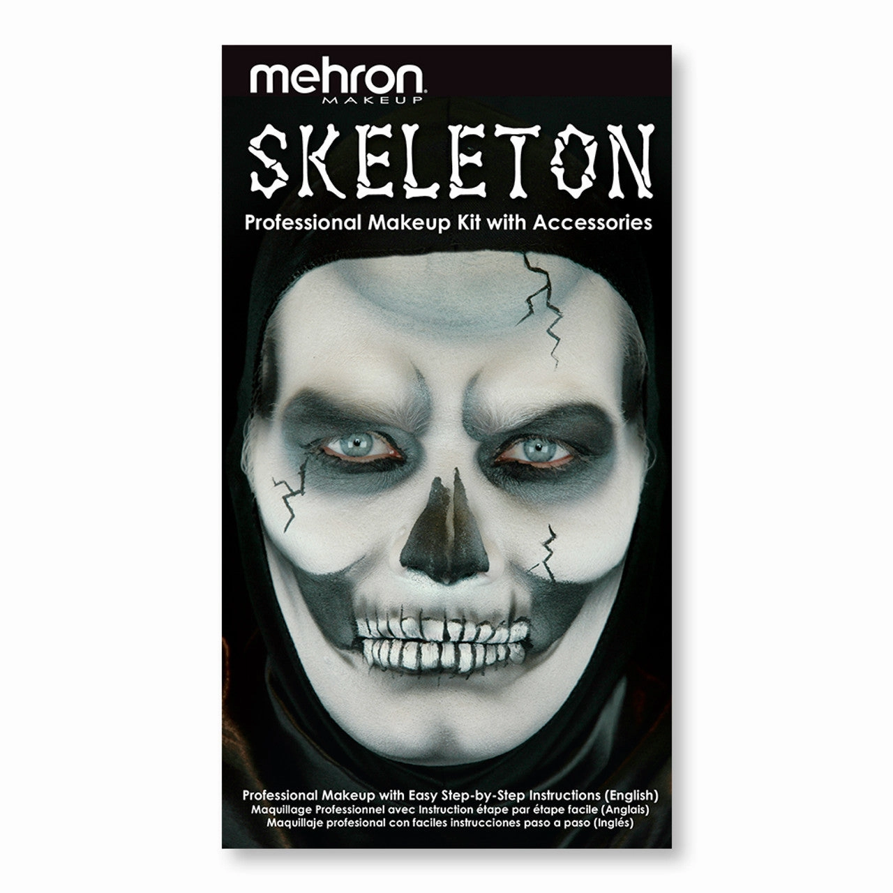 Whimsical Displays Skeleton - Character Makeup Kit