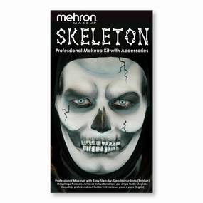 Whimsical Displays Skeleton - Character Makeup Kit