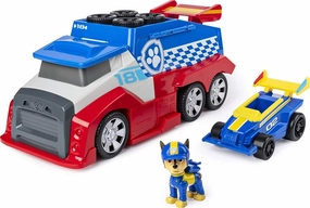 PAW Patrol Race Rescue Mobile Pit Stop Team Vehicle With Sounds Trainer Expertise Age Rating