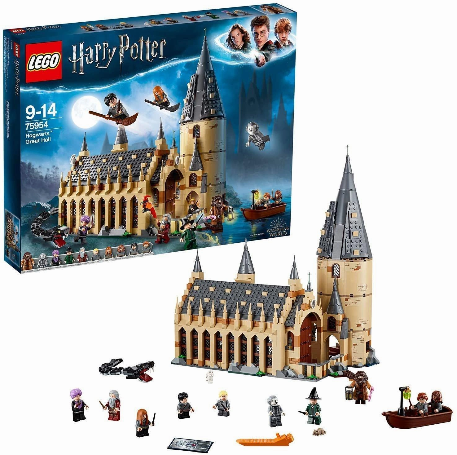LEGO HARRY POTTER 75954 Hogwarts Great Hall Castle Paid Leave Instant Finish