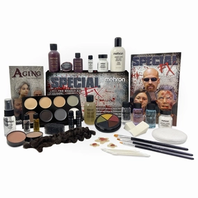 Creepy Crafts Haunted Supplies Special FX's All-Pro Makeup Kit - Mehron