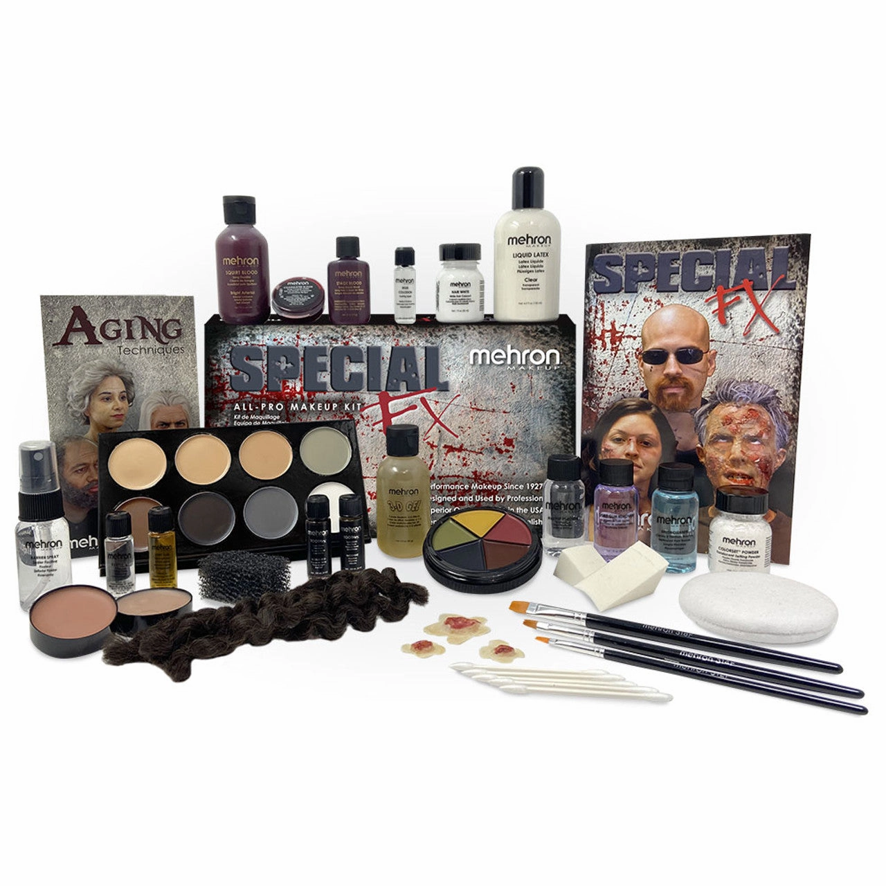 Creepy Crafts Haunted Supplies Special FX's All-Pro Makeup Kit - Mehron