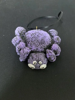 Spider Trick-A-Tree Ornament Monster Figures Wicked Displays