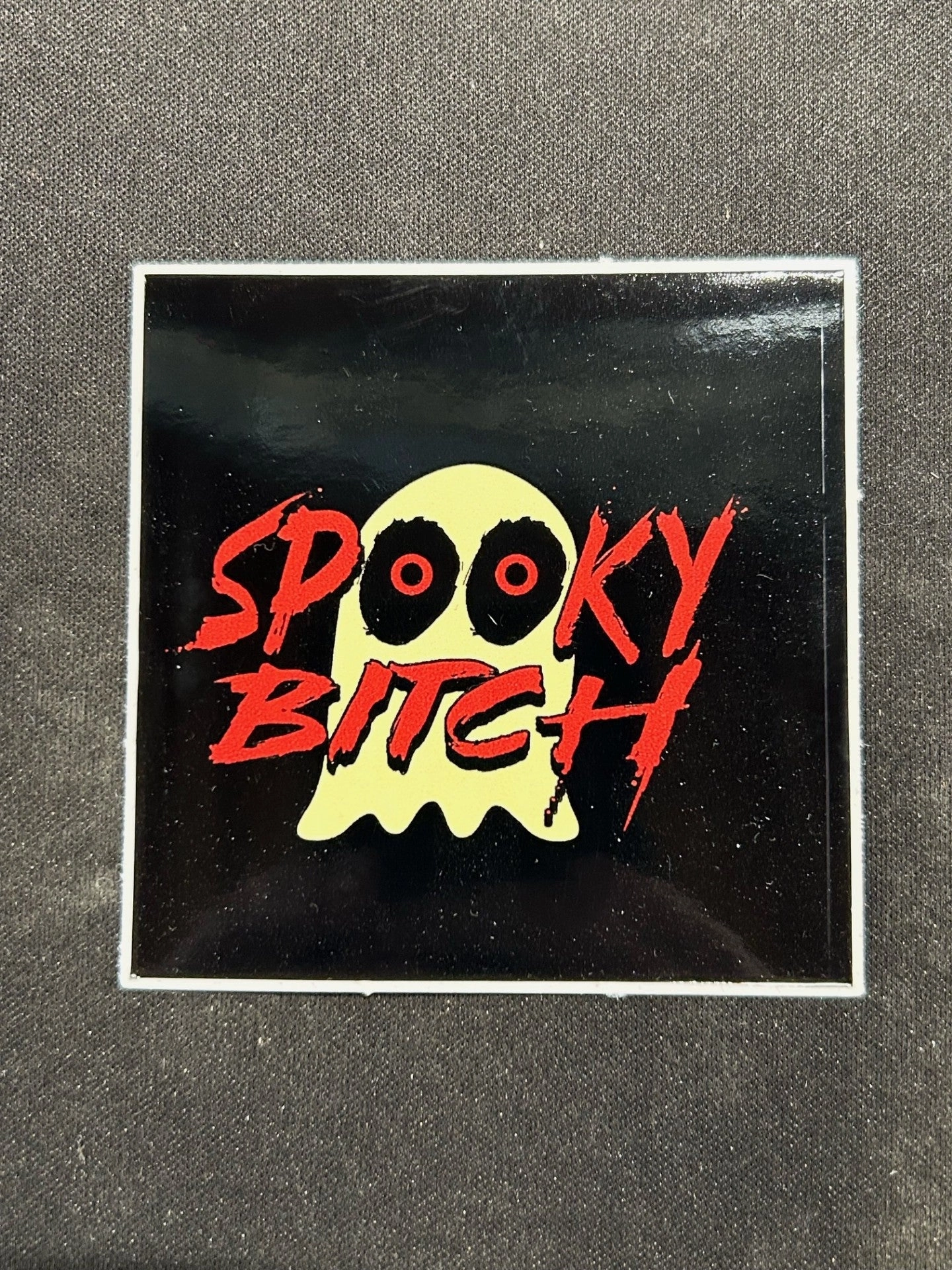 Spooky Bitch Sticker Monster Decor