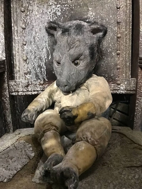 Forevermore Dolls Bear Ghoulish Accents