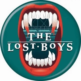 Scary Designs Horror Movies Lost Boys Teeth Buttons 1.25" Round