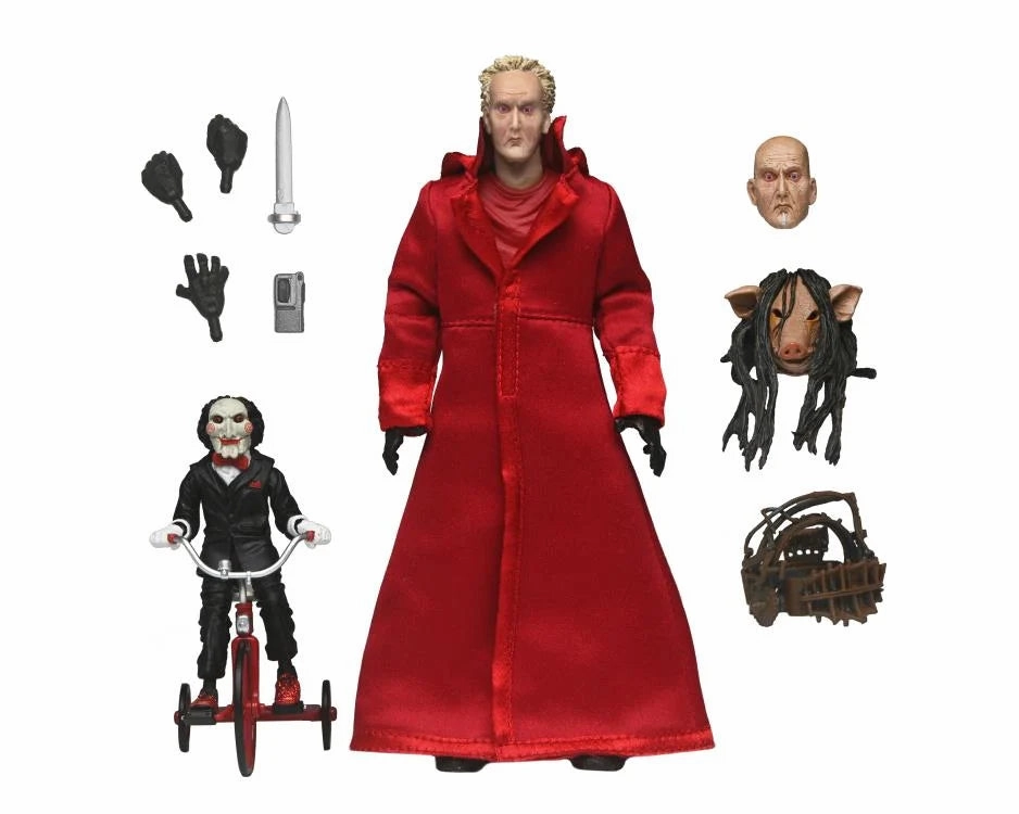 Saw Ultimate Jigsaw Killer (Red Robe) Action Figure Monster Displays