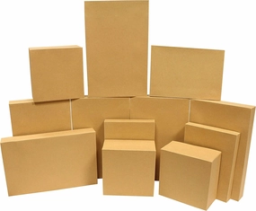 Mysterious Crafts Haunted Lights Kraft Cardboard Boxes Gift Wrap