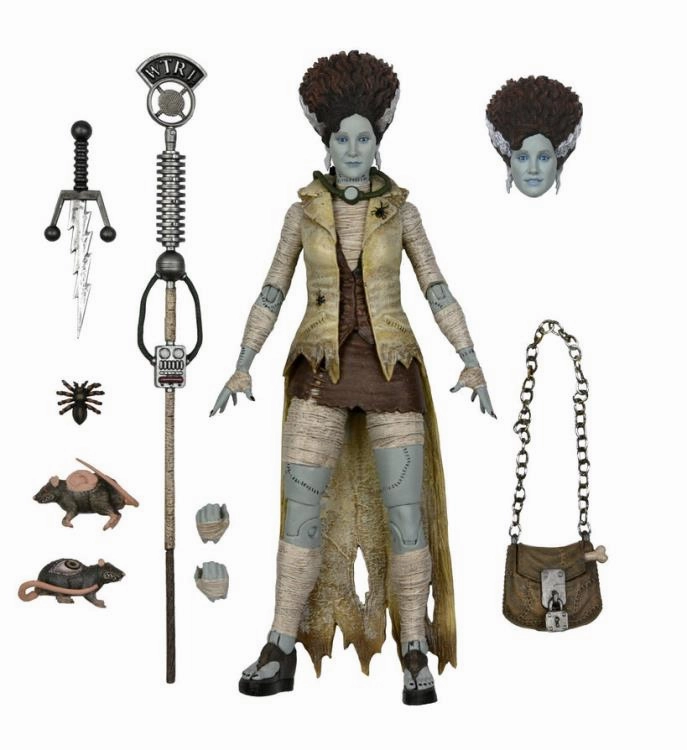 Enchanting Ornaments Enchanting Crafts April O'Neil Bride Of Frankenstein Figure - Universal Monsters x Teenage Mutant Ninja Turtles (DAMAGED BOX)
