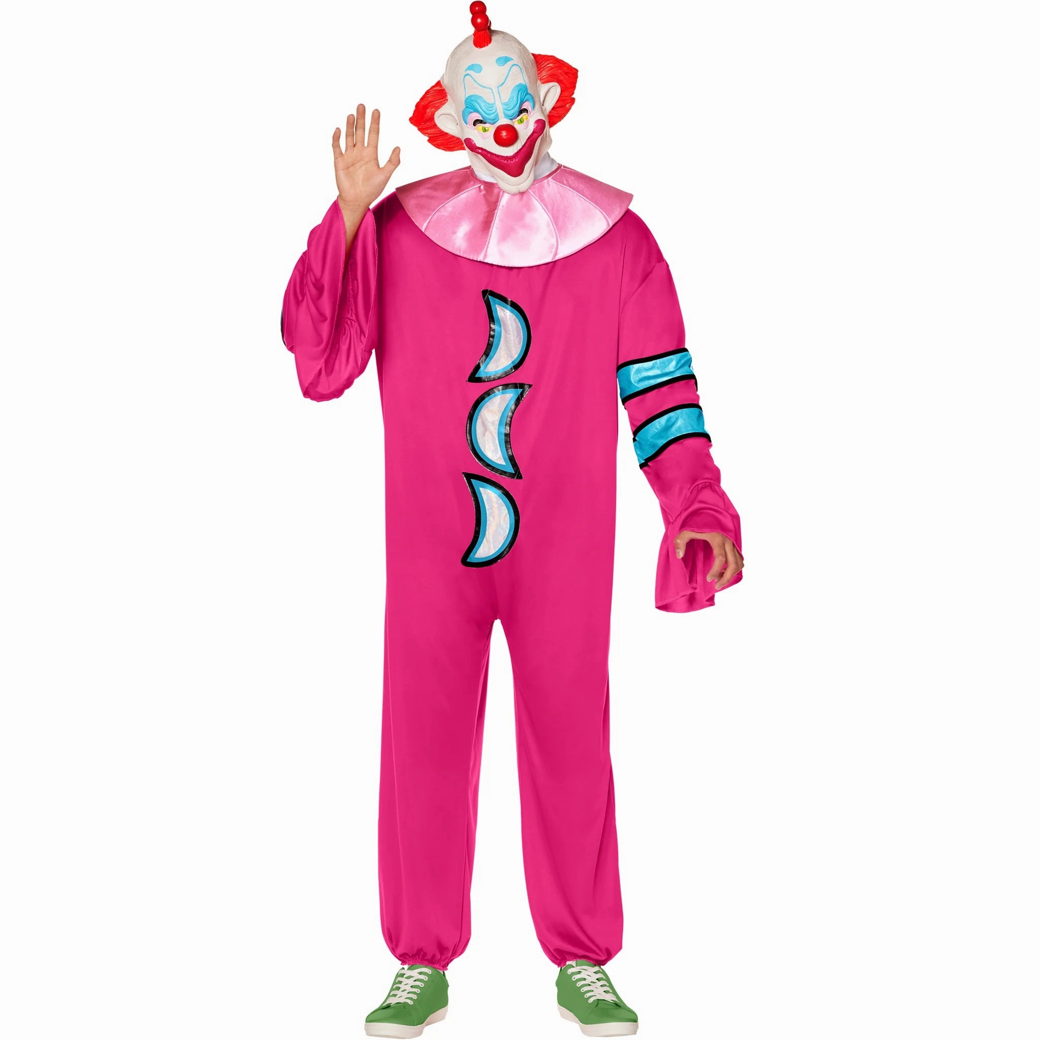InSpirit Designs Adult Killer Klowns From Outer Space Slim Costume Ghostly Accents Creepy Designs