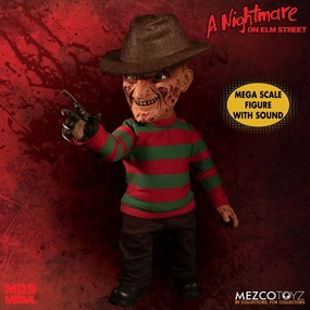 Ghoulish Decor Nightmare on Elm Street Mega Freddy Krueger With Sound Feature