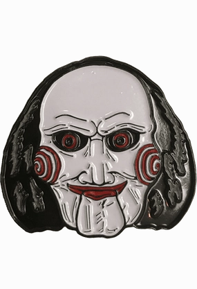 Saw Billy the Puppet Enamel Pin Scary Decor Playful Masks