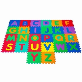 Foam Floor Alphabet EVA Puzzles Mat for Kids Handbag Creator