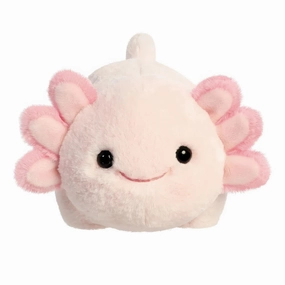 Artisan Made natural fiber Spudsters Axel Axolotl 25cm Soft Toy