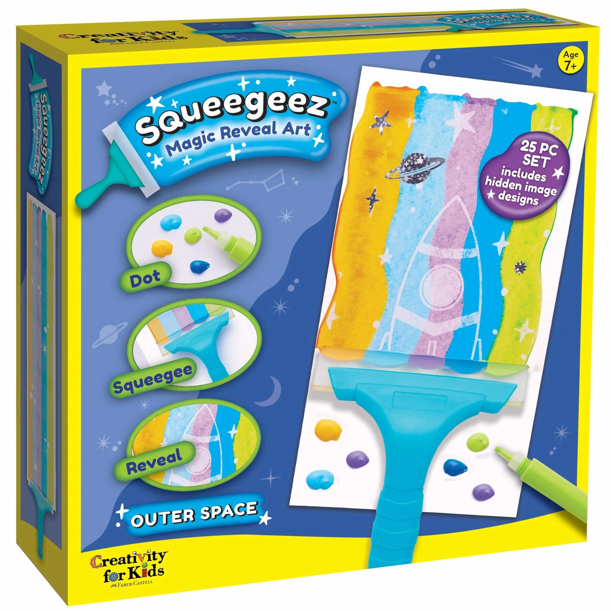 Squeegeez Magic Reveal Art Scooter Toy
