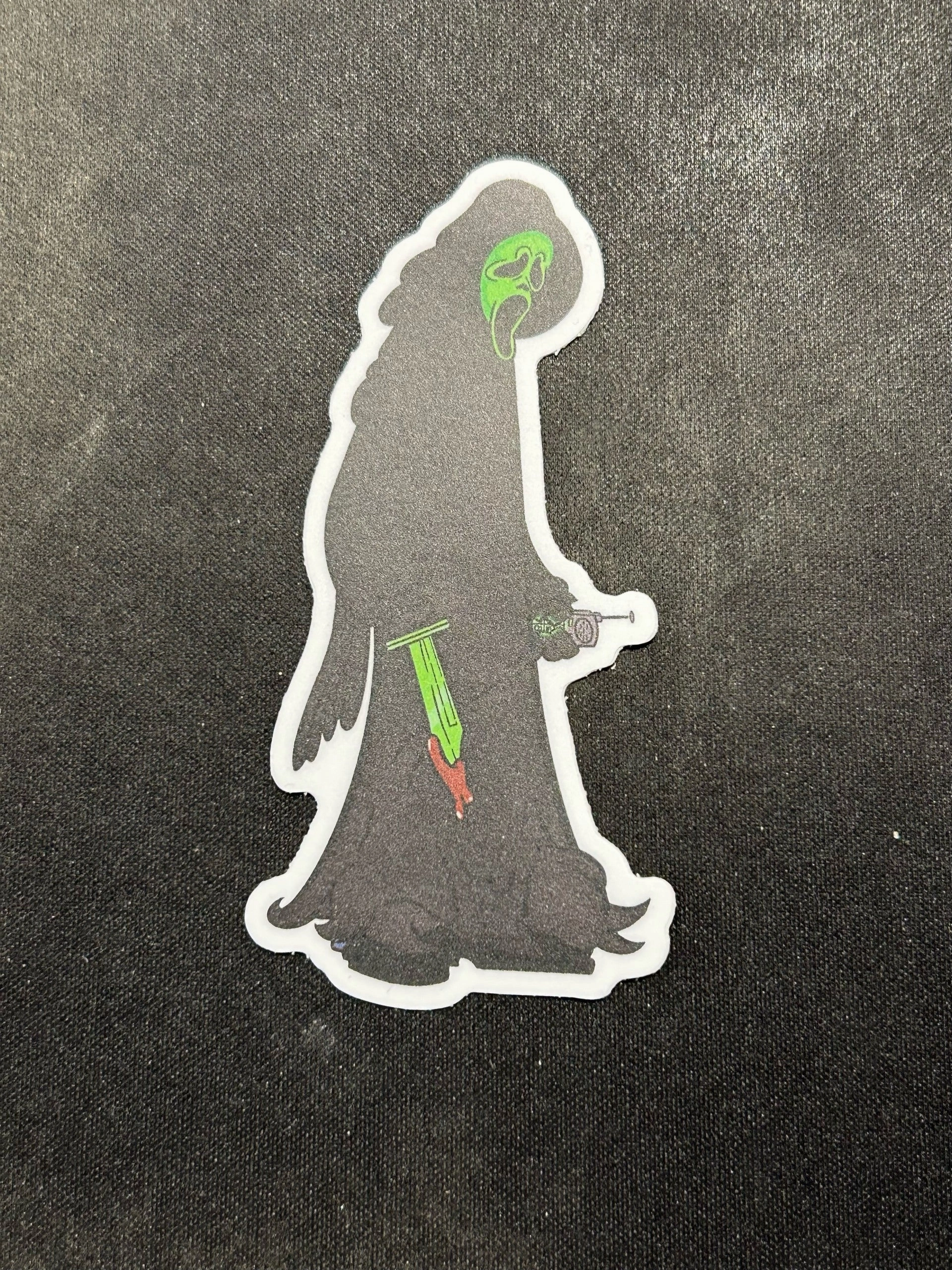 Wicked Displays Stab Ghost Face Sticker