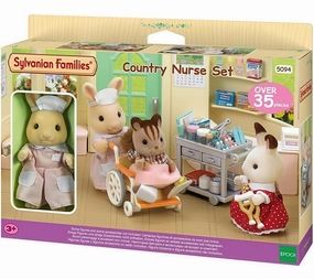 Live Service Celebrity Cameo Sylvanian Families 5094 Country Nurse Set
