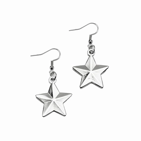 Star Earrings Haunted Accents