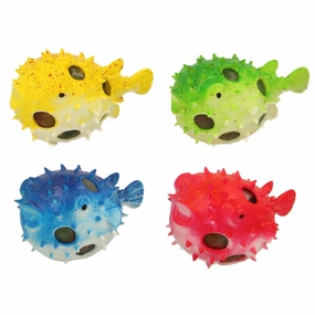 Mini Animal Lucid Creator Keycraft Squeezy Puffer Fish - Assorted