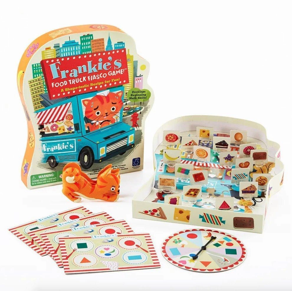 Educational Insights 3414 Frankie's Food Truck Fiasco Game Small Team