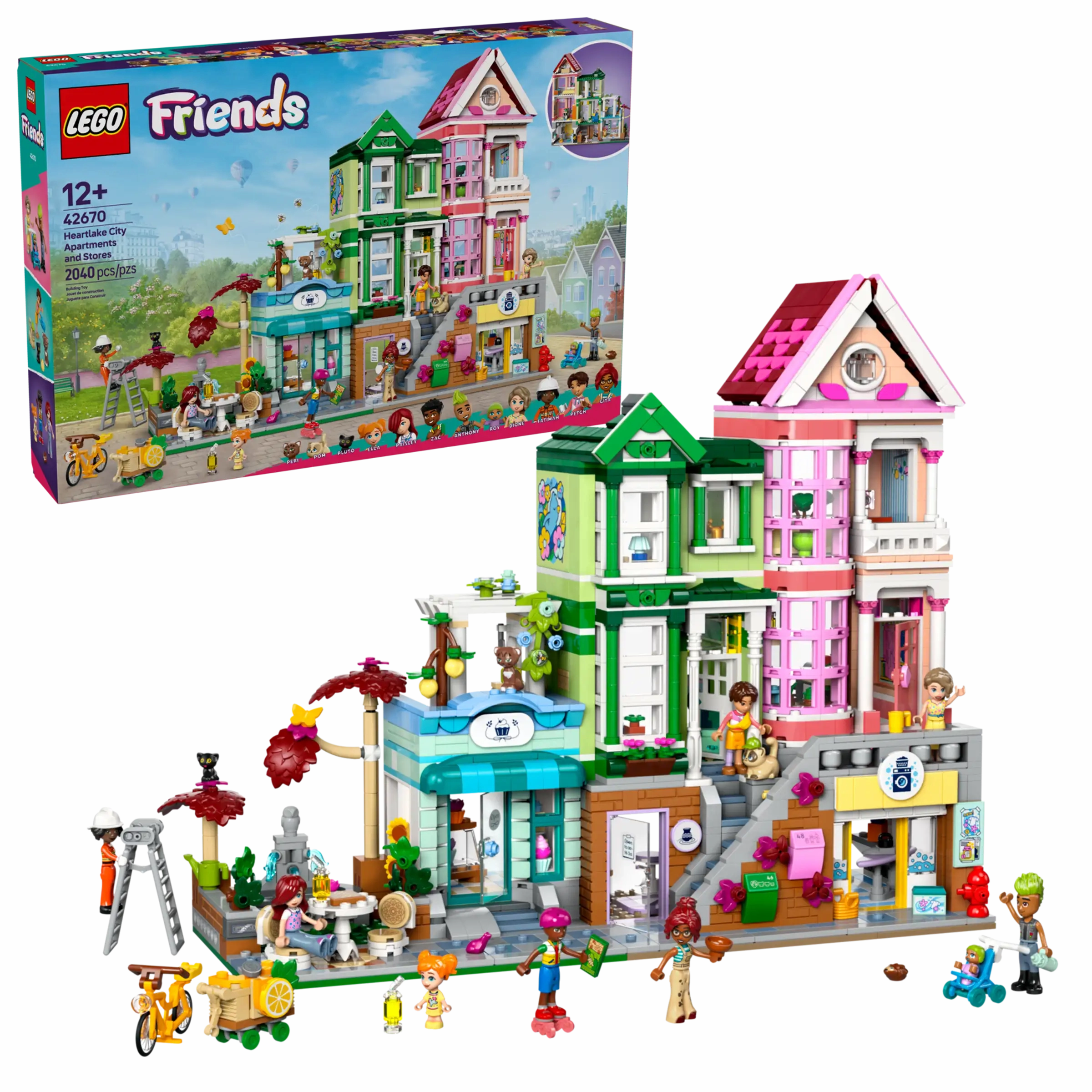 LEGO FRIENDS 42670 Heartlake City Apartments and Stores Legacy System