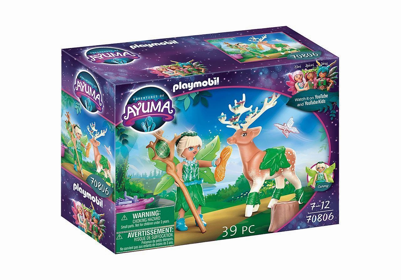 PLAYMOBIL 70806 AYUMA - Forest Fairy with Soul Animal Virtual reality