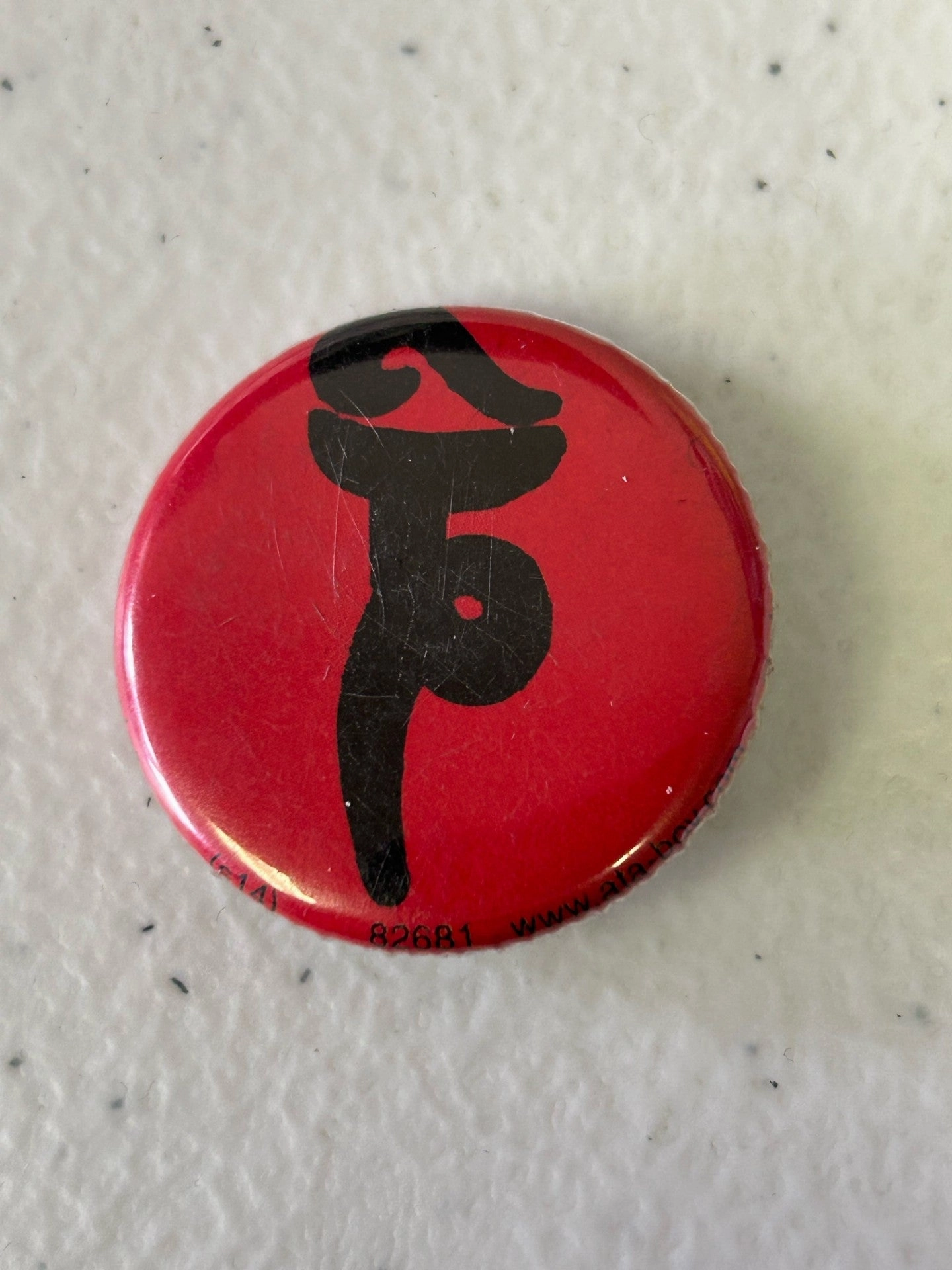 Eerie Supplies Supernatural Tibetan Tulpa Symbol 1.25" Button