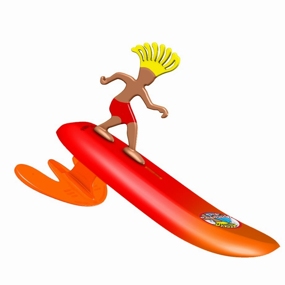 Surfer Dudes Knowledge Apply Glacier Movement