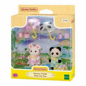 Sylvanian Families 5748 Nursery Friends Rainy Day Duo Procedural Death Hobbyist Level