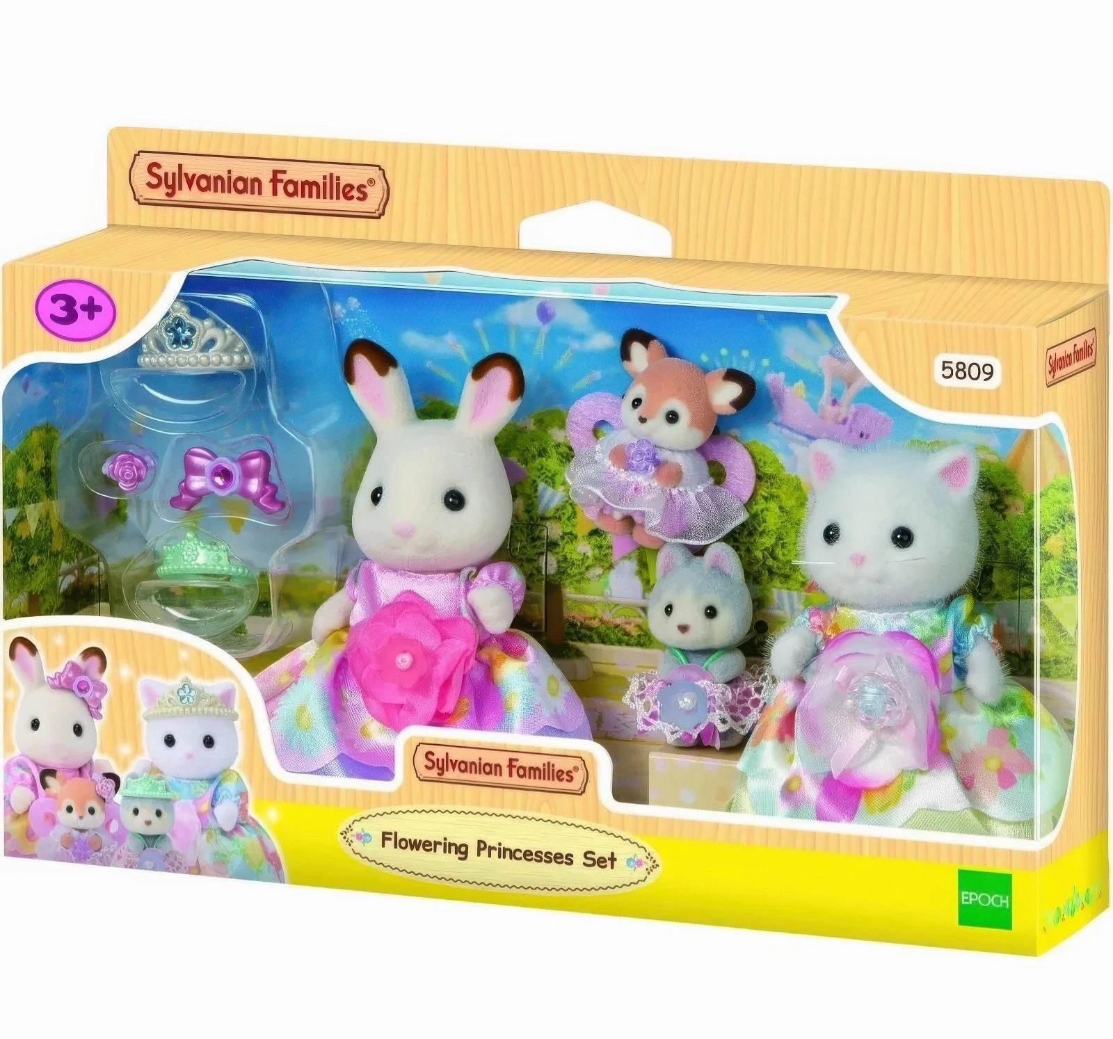 Sylvanian Families 5809 Princesses in Flowery Dresses Roguelike Elements