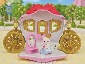 Notably Rare Next generation Sylvanian Families Royal Carriage Set