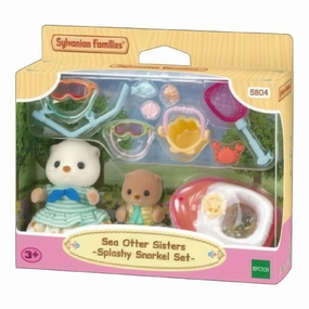 Sylvanian Families Sea Otter Sisters Splashy Snorkel Set Leaderboard Competition