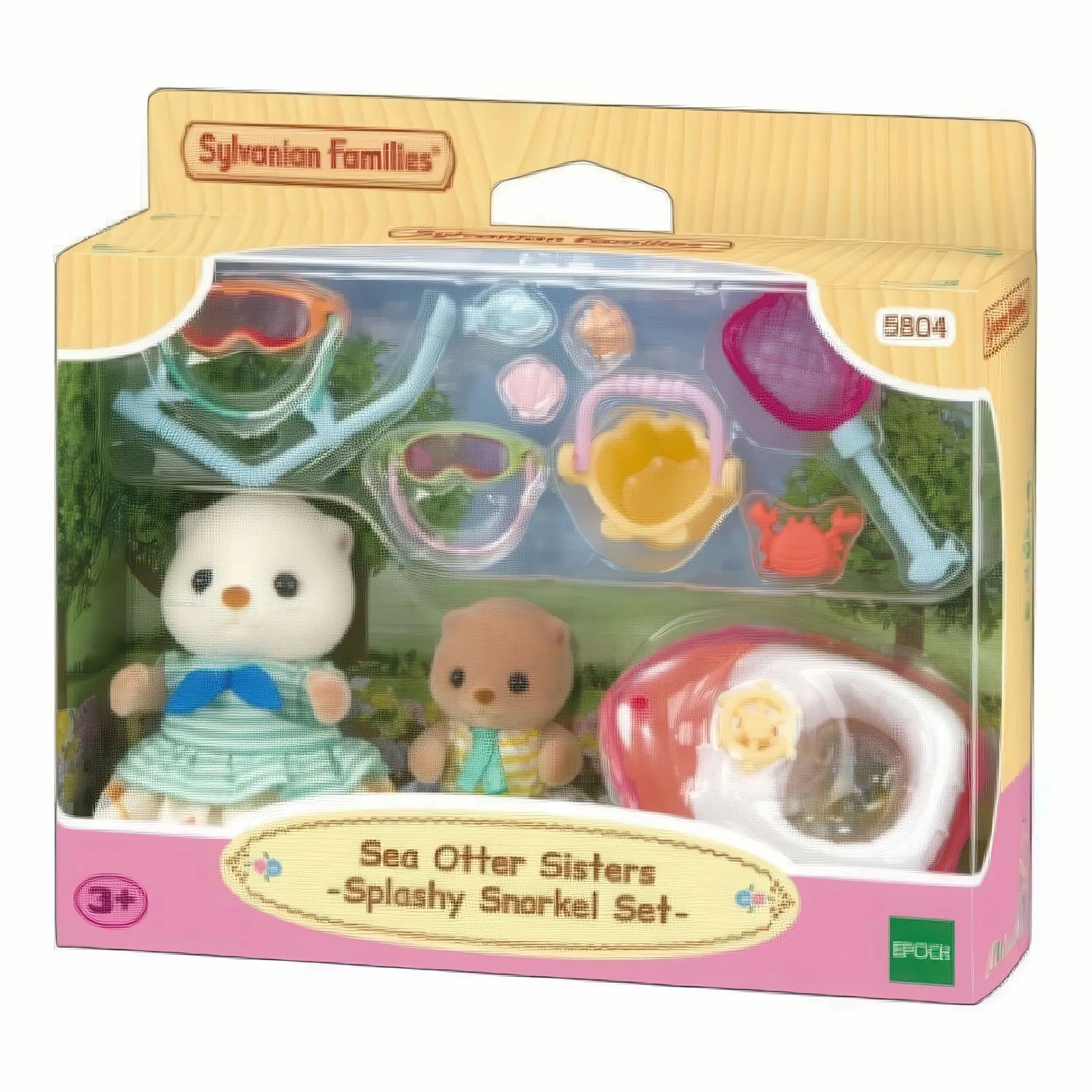 Sylvanian Families Sea Otter Sisters Splashy Snorkel Set Leaderboard Competition