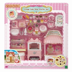 Sylvanian Families Village Cake Shop Starter Set Content Rating Realistic Handling