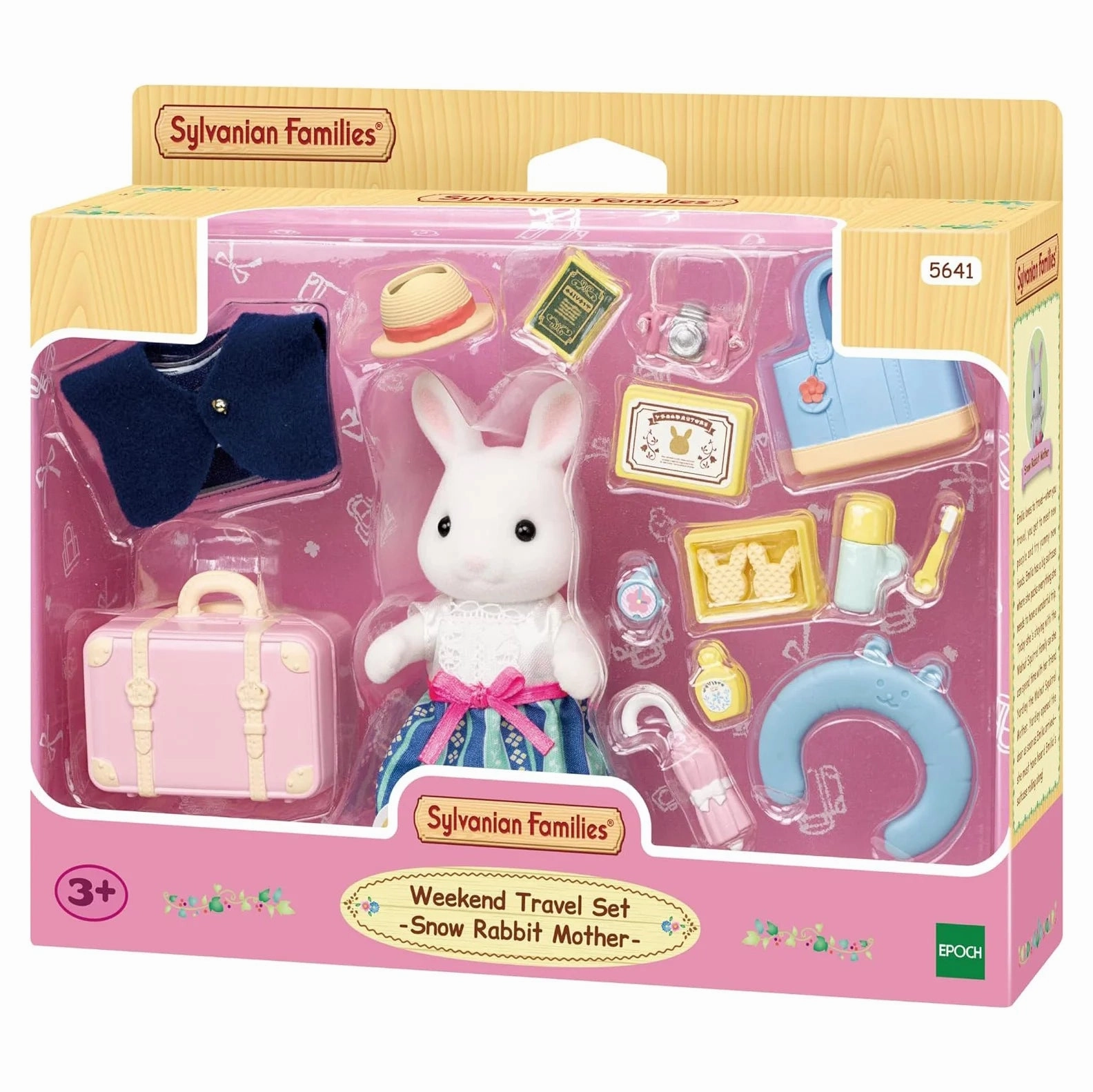 Sylvanian Families Weekend Travel Set - Snow Rabbit Mother Persistence Reward