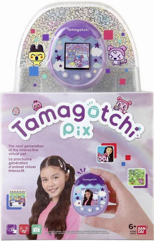Tamagotchi Next Generation Pix - Purple Localization Quality
