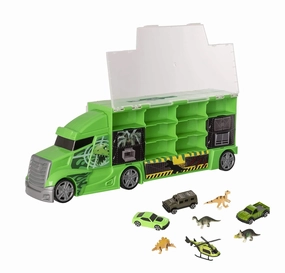 Teamsterz Dinosaur Transporter Playset Cliffhanger Ending