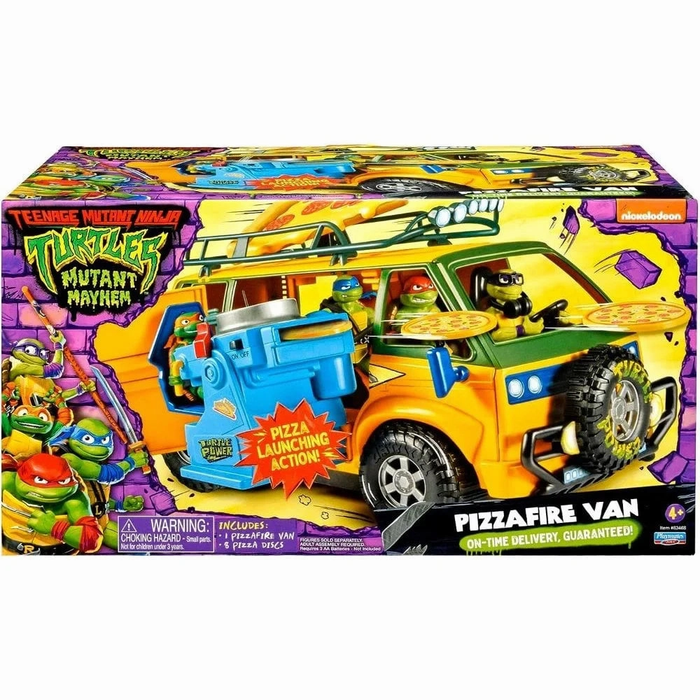 Hardcore Challenge Rarely Scarce Teenage Mutant Ninja Turtles Movie Pizza Fire Van
