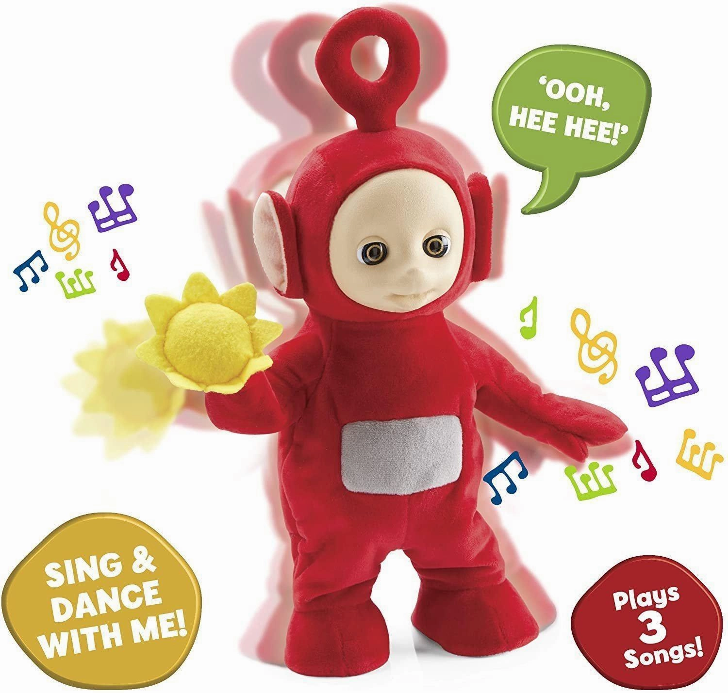 Deluxe Version Memory Game Teletubbies 06508 Dancing and Singing Soft Toy
